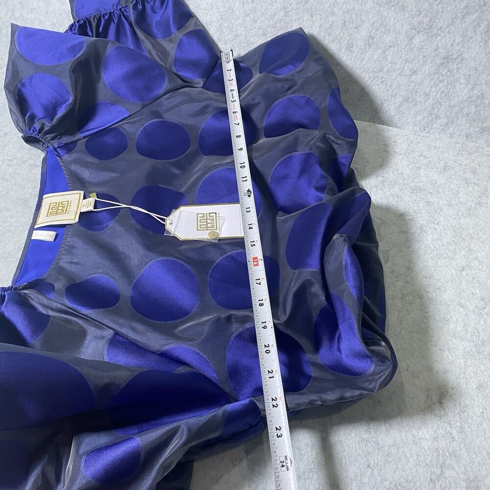 New Emily McCarthy Blue Celeste Crop Top XL Skirt XXL In Paco Two Piece Skirt - Picture 6 of 16